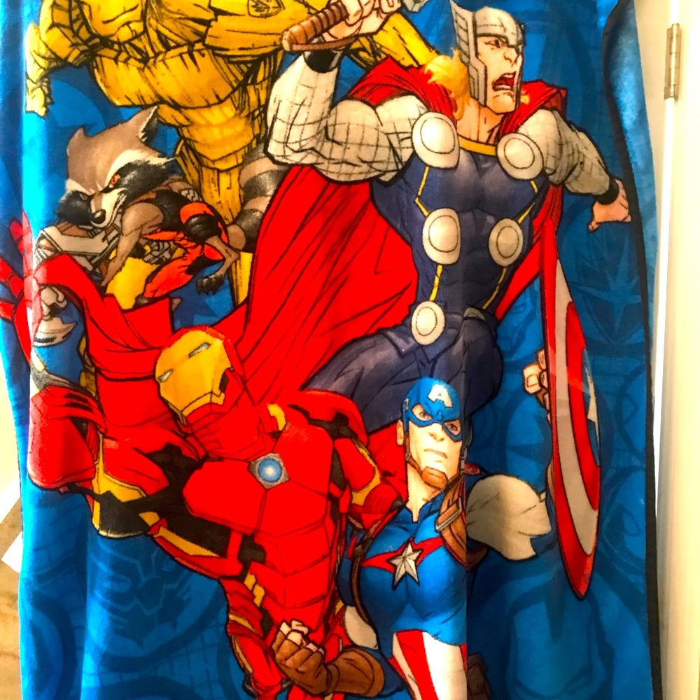 Vintage marvel blanket